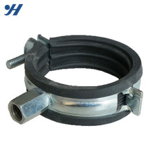 Metal Galvanized hose clamp supporting 4 inch pipe clamp,cast iron pipe clamp price